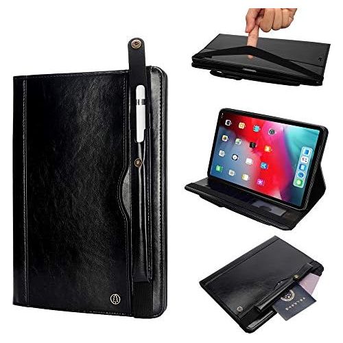  [아마존베스트]Case for iPad Pro 12.9 Inch 2018, MeiLiio Full Body Protective Shockproof Case with Stand,Premium PU Leather Slim Protective Folio Cover for iPad Pro 12.9 Inch 3rd Gen 2018 Release