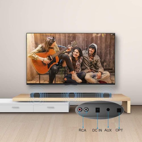  [아마존 핫딜] Meidong KY-2000 Sound Bars for TV Bluetooth Soundbar Speaker Wired & Wireless Stereo Sound Optical/RCA/Aux/BT4.1 Remote Control 43-inches 72-Watts 12 Drivers