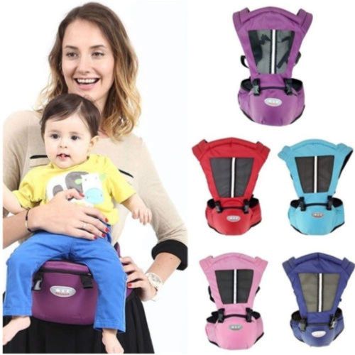  Hip Seat Baby Carrier, Meihuida Airflow 360 Ergonomic Baby Carrier with Hip seat for Infants and...