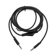 Meijunter Replacement Inline Mute Cable for Astro A10/A40/A30/A50/Logitech G233/G433 Wired Gaming Headset, 2m/6.6 ft