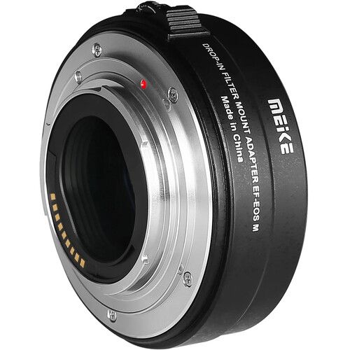  Meike Lens Adapter for EF-Mount Lens to Canon EF-M-Mount Camera with Drop-In Filters