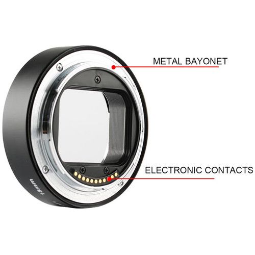  Meike MK-Z-AF1 11mm and 18mm Extension Tubes for Nikon Z