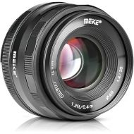 Meike 35mm F1.4 Large Aperture Manual Focus Lens APS-C Compatible with Sony E Mount Mirrorless Cameras NEX 3 NEX 3N NEX 5 NEX 5T NEX 5R NEX 6 7 A5000 A5100 A6000 A6100 A6300 A6500 A6600 A6400 A6700