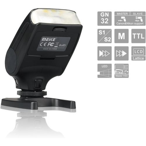  MEIKE MK-320F Speedlite TTL Master Flash for Fujifilm Camera X-M1 X-T1 X-Pro1 X-A1 X-A2 X-E1 X-E2 X30 X100T X100S S1 SL1000 etc