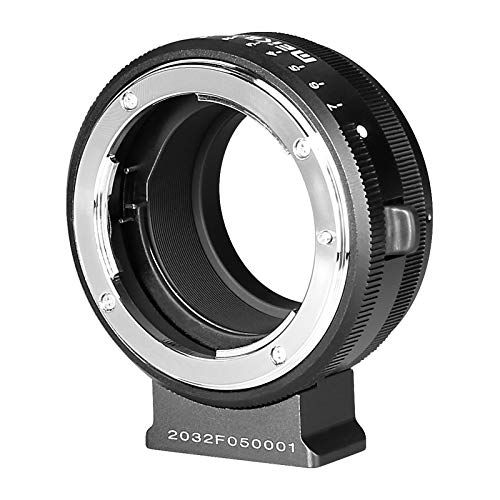  Meike Lens Adapter for F Mount Lens to Fujifilm X Mount Cameras with Full Metal Body Designed for Fujifilm X-T1 X-T2 X-T3 X-T4 X-T10 X-T20 X-T30 X-T100 X-Pro3 X-M1 X-H1 X-A1 X-A2X-