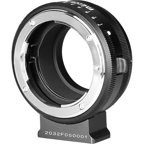  Meike Lens Adapter for F Mount Lens to Fujifilm X Mount Cameras with Full Metal Body Designed for Fujifilm X-T1 X-T2 X-T3 X-T4 X-T10 X-T20 X-T30 X-T100 X-Pro3 X-M1 X-H1 X-A1 X-A2X-