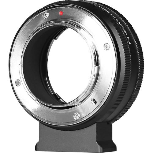  Meike Lens Adapter for F Mount Lens to Fujifilm X Mount Cameras with Full Metal Body Designed for Fujifilm X-T1 X-T2 X-T3 X-T4 X-T10 X-T20 X-T30 X-T100 X-Pro3 X-M1 X-H1 X-A1 X-A2X-