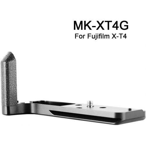  Meike XT4G Aluminum Alloy Hand Grip Quick Release Plate L Bracket for Fujifilm X-T4