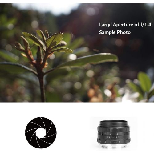  Meike MK-35mm F/1.4 Manual Focus Large Aperture Lens Compatible with Nikon Mirrorless Camera