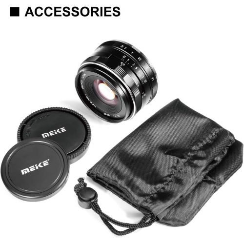  Meike MK-35mm F/1.4 Manual Focus Large Aperture Lens Compatible with Nikon Mirrorless Camera