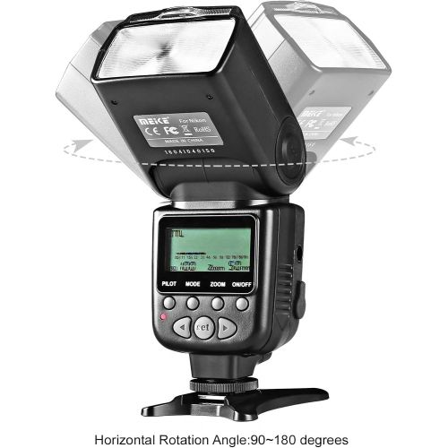  Meike MK950II-C TTL Speedlite Camera Flash Upgrade Edition Compatible with 4000D 70D 80D Rebel T7i T6i T6 T5i T5 T4i T3i SL2