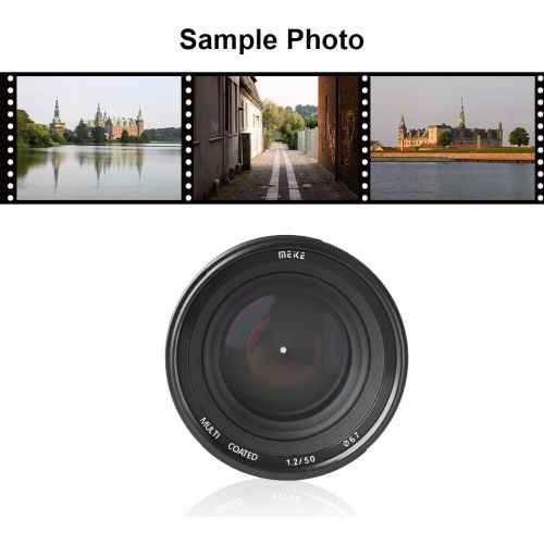  Meike MK-50mm F1.2 Large?Aperture Full Frame Manual Focus Fixed Lens for Nikon Z-Mount Z5 Z6 Z7 Z50