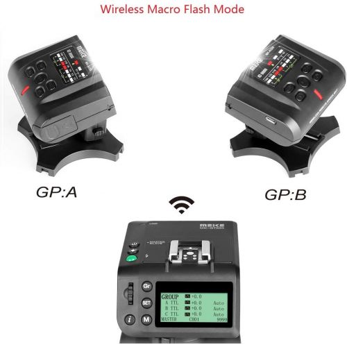  MEIKE?MT24II-C 2.4?Wireless?Macro?Twin?Flash?Lite?for?Canon?EF-Mount DSLR?Cameras Such as T5i T4i T3i T3 T2i T1i XSi XTi SL1, EOS ect