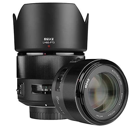  Meike 85mm f1.8 Wide Aperture Full Frame Auto Focus Telephoto Lens for Nikon F Mount DSLR Camera and Compatible with Nikon APS-C Cameras D610 D750 D780 D810