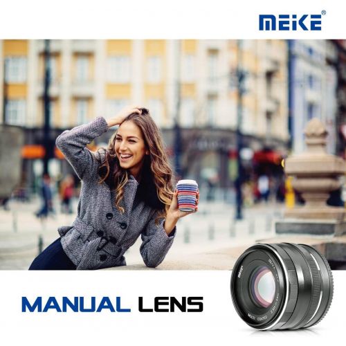  Meike 50mm f2.0 Large Aperture Manual Focus MFT M4/3 Lens APS-C for Olympus Panasonic Lumix Micro 4/3 System Mirrorless Cameras GH4 GH5 GH6 OM-1
