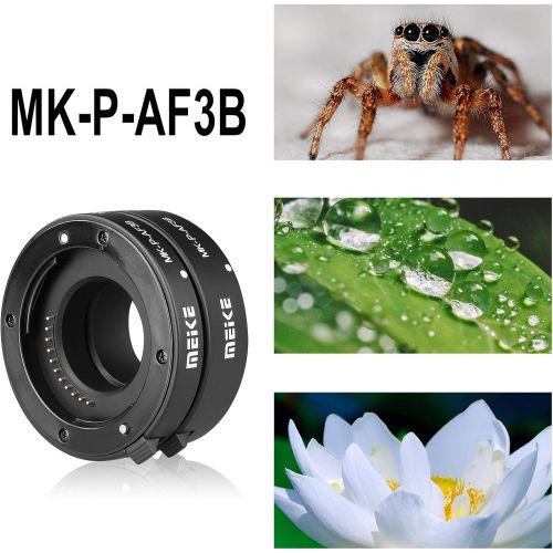  Meike Auto Focus Plastic Macro Extension Tube Ring AF for Panasonic Olympus M43 Mount Cameras G2 G3 GH4 GH5 GF2 GF5 GX1 EP1 EP2