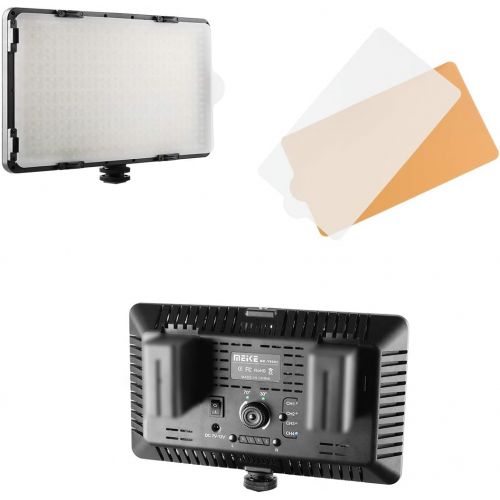  Meike MK-Y600B 600 LED Dimmable Ultra High Power Panel Digital Camera/Camcorder Video LED Light Compatible with Canon Nikon Pentax Panasonic,Sony Samsung and Olympus Digital SLR Ca