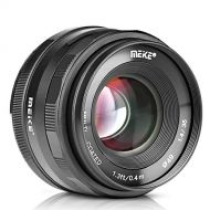 Meike 35mm F1.4 Large Aperture Fixed Manual Focus APS-C Camera Lens for Olympus EM1 EM5 EM10 EP5 EPL3 EPL5 EPL6 EPL7 Pen-F Panasonic Lumix GM1 GM2 GX1 GX2 GX7 GX8 GF5 GF6 GF7 GH3 G