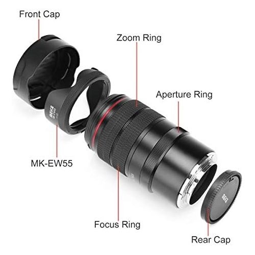  [아마존베스트]Meike MK 6-11 mm f3.5 Fisheye Zoom Lens APS-C Sensor Format