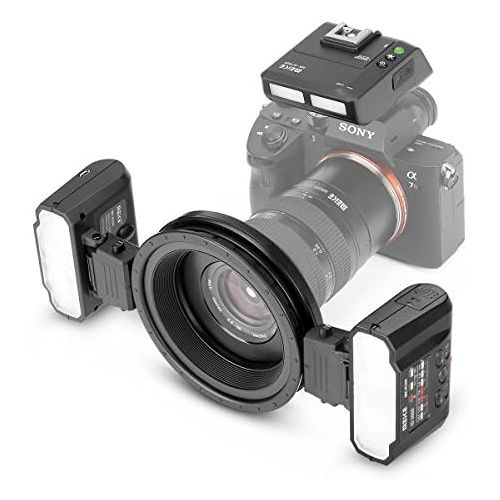  Meike MK-MT24S Macro Twin Lite Flash for Sony A9 A7III A7RIII and other MI Hot Shoe Mount Mirrorless Cameras