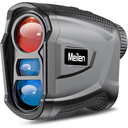  Meilen Golf Rangefinder,1100 Yards Laser Range Finder with Slope,Flag-Lock with Vibration Distance/Speed/Angle Measurement Rangefinder for Hunting & Golfing,Rechargeable Battery In