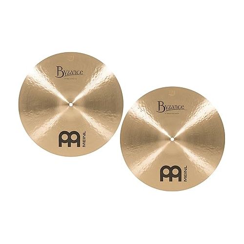  Meinl Cymbals B16MH Byzance 16-Inch Traditional Medium Hi-Hat Cymbal Pair (VIDEO)