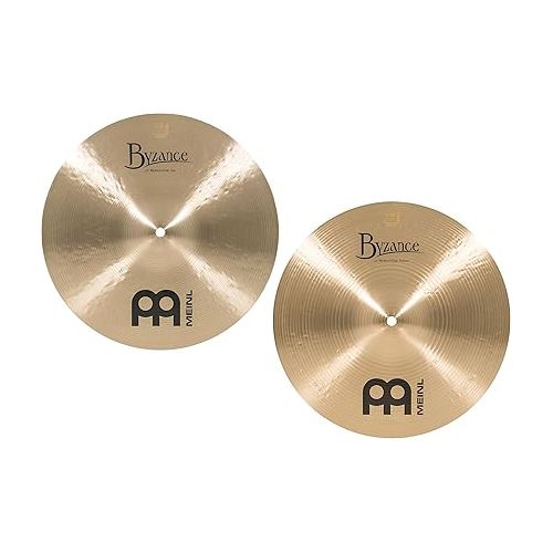  Meinl Cymbals B13MH Byzance 13-Inch Traditional Medium Hi-Hat Cymbal Pair (VIDEO)