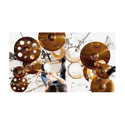  Meinl Cymbals CC4680-TRB Classics Custom Pack Triple Bonus Cymbal Box Set with FREE 8