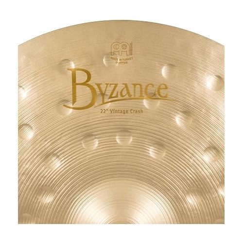  Meinl Cymbals B22VC Byzance 22-Inch Vintage Crash Cymbal (VIDEO)