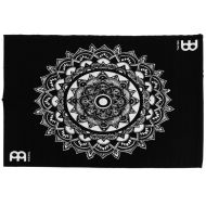 Meinl Cymbals Drum Rug 78-inch x 63-inch - Black and White Mandala