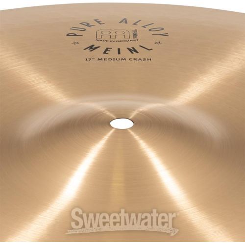  Meinl Cymbals 17-inch Pure Alloy Medium Crash Cymbal