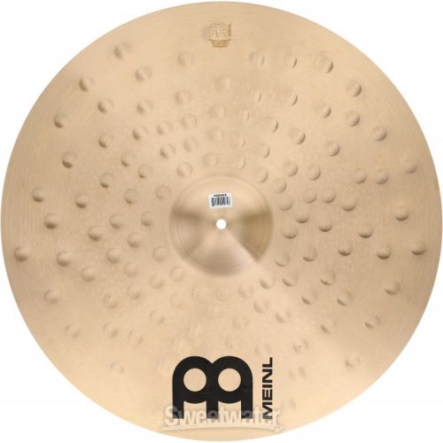  Meinl Cymbals Pure Alloy Crash/Ride Cymbal - 22 inch, Extra Hammered