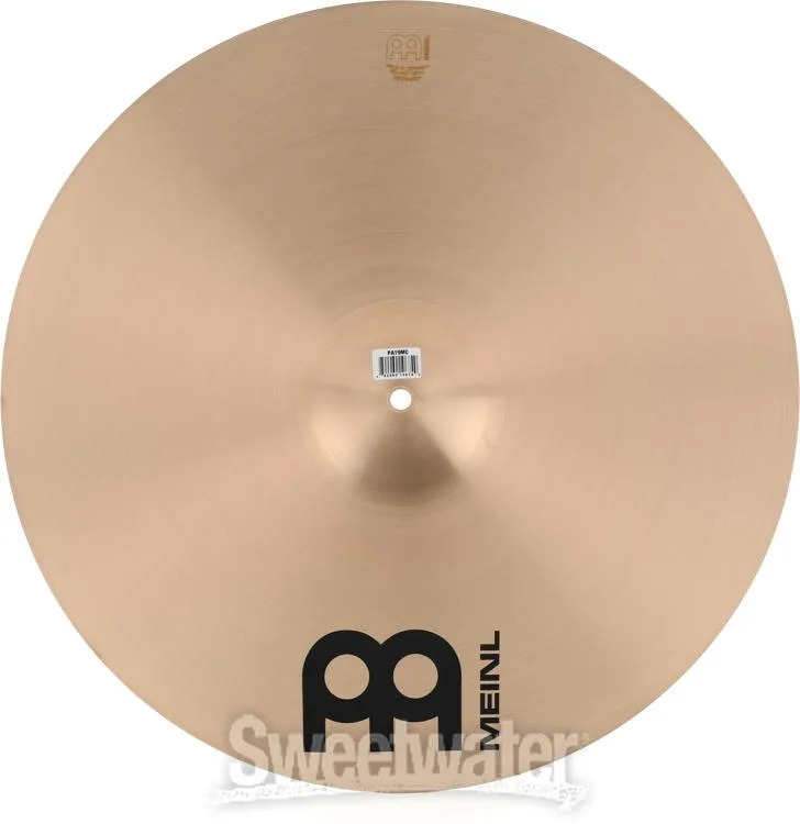  Meinl Cymbals 19 inch Pure Alloy Medium Crash Cymbal