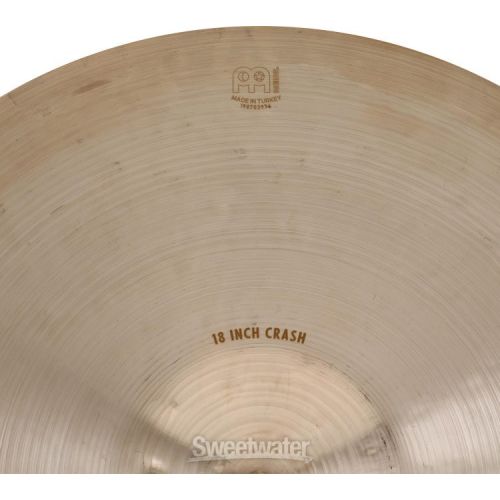  Meinl Cymbals 18 inch Byzance Foundry Reserve Crash Cymbal