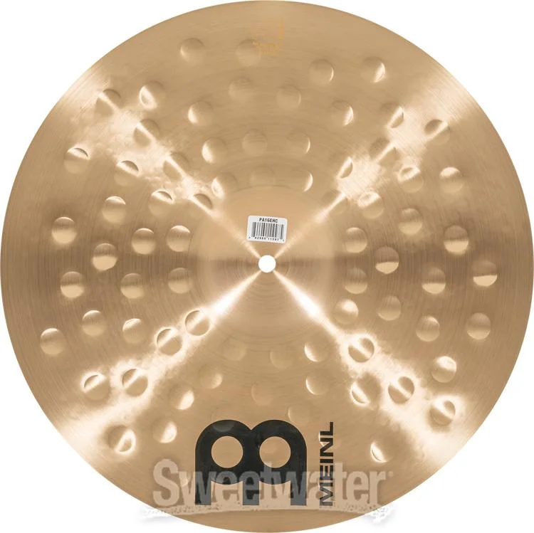  Meinl Cymbals Pure Alloy Crash Cymbal - 16 inch, Extra Hammered