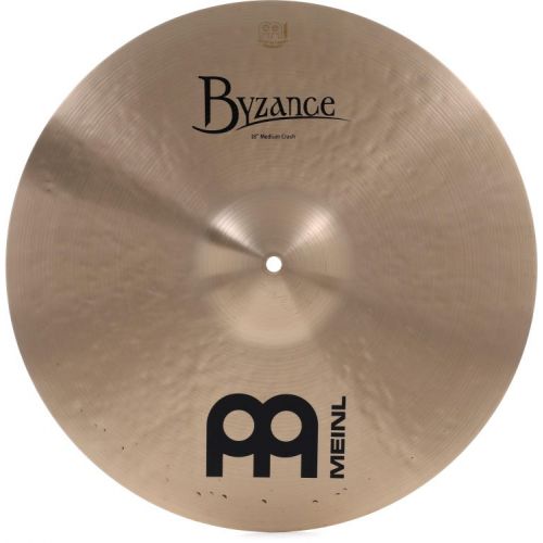  Meinl Cymbals Byzance Matched Crash Pack - 18 inch and 20 inch, Medium Traditional Medium