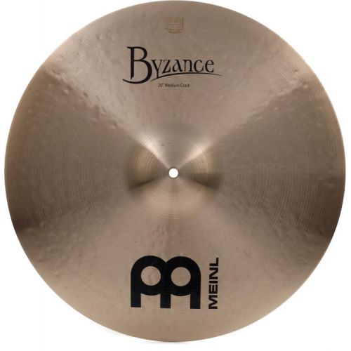  Meinl Cymbals Byzance Matched Crash Pack - 18 inch and 20 inch, Medium Traditional Medium