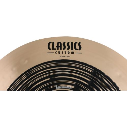  Meinl Cymbals 19-inch Classics Custom Dual Crash