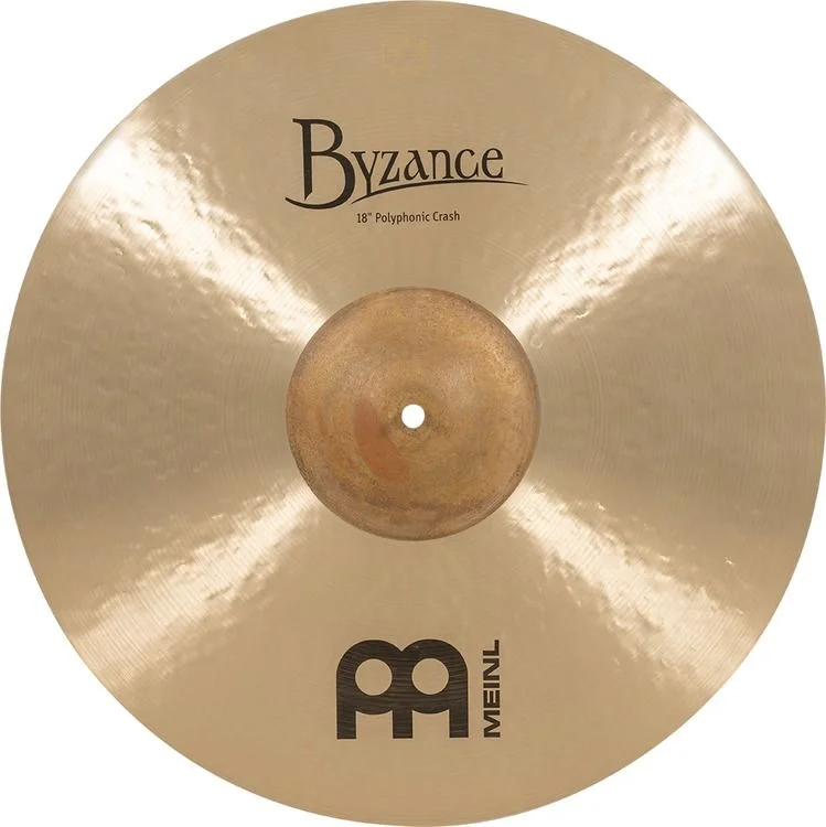  Meinl Cymbals 18 inch Byzance Traditional Polyphonic Crash Cymbal