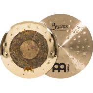 Meinl Cymbals Byzance Mixed Crash Pack - 18 inch Dual and 20 inch, Raw/Brilliant and Extra Thin Hammered Traditional