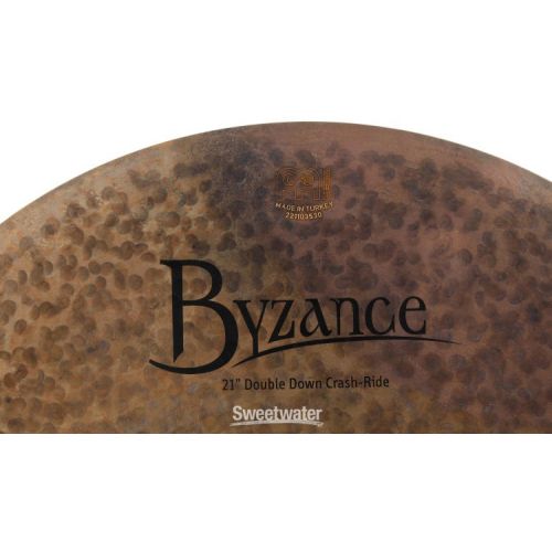  Meinl Cymbals Artist Concept Model - Matt Halpern Double Down Crash/Ride - 21 inch