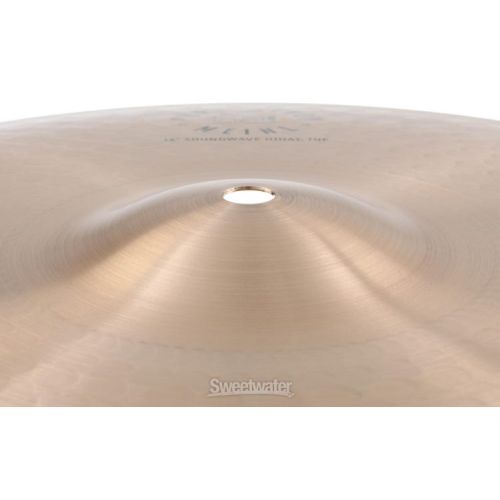  Meinl Cymbals Pure Alloy Soundwave Hi-Hat Pair - 14-inch, Traditional