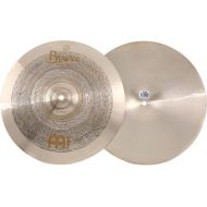 Meinl Cymbals Byzance Jazz Tradition Hi-hat Cymbals - 14 inch, Traditional Finish