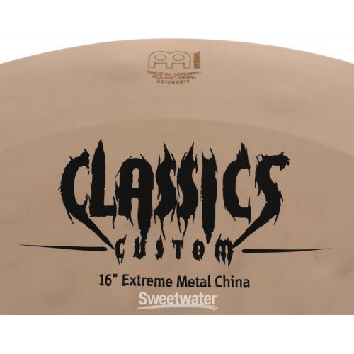  Meinl Cymbals 16-inch Classics Custom Extreme Metal China Cymbal