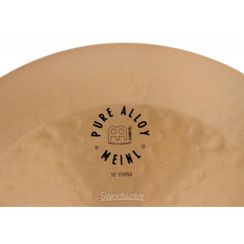  Meinl Cymbals 18 inch Pure Alloy China Cymbal