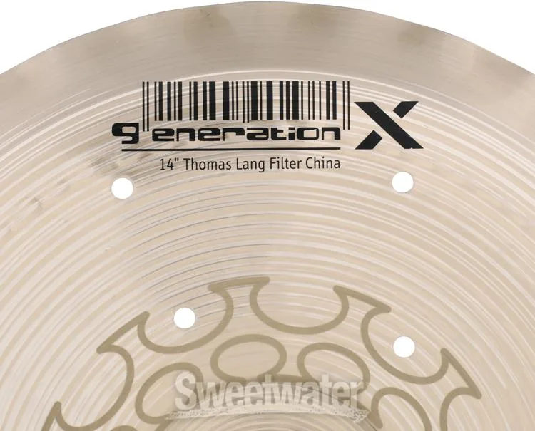  Meinl Cymbals 14-inch Generation X Filter China Cymbal