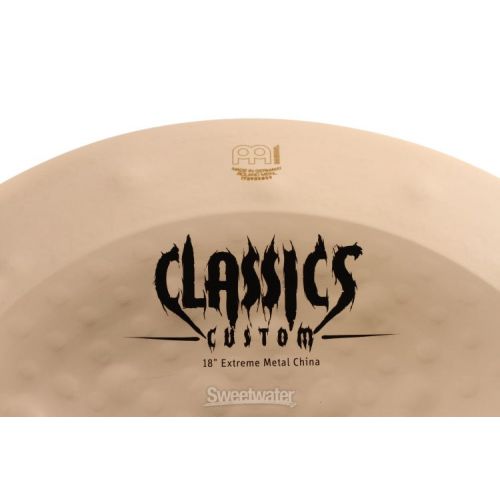  Meinl Cymbals 18-inch Classics Custom Extreme Metal China Cymbal