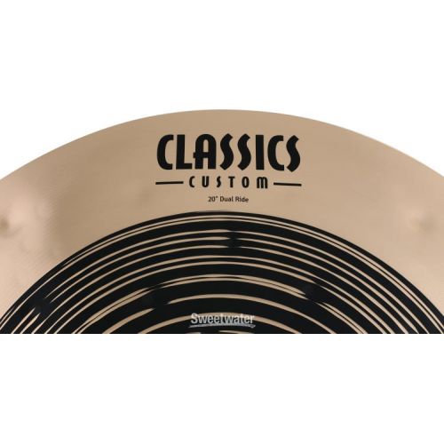  Meinl Cymbals 20-inch Classics Custom Dual Ride