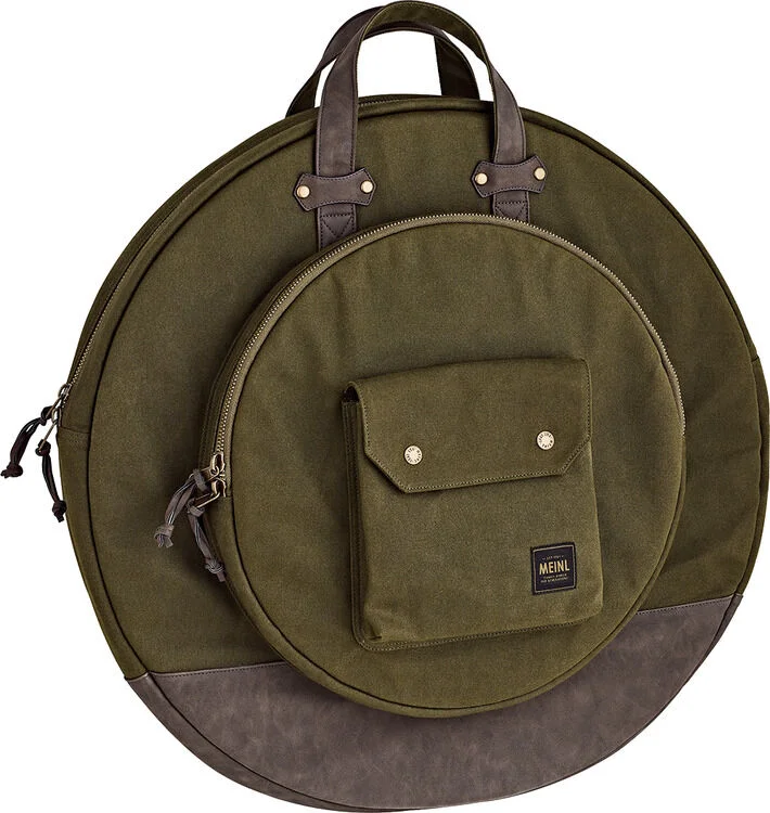  Meinl Cymbals Waxed Canvas Cymbal Bag - Green