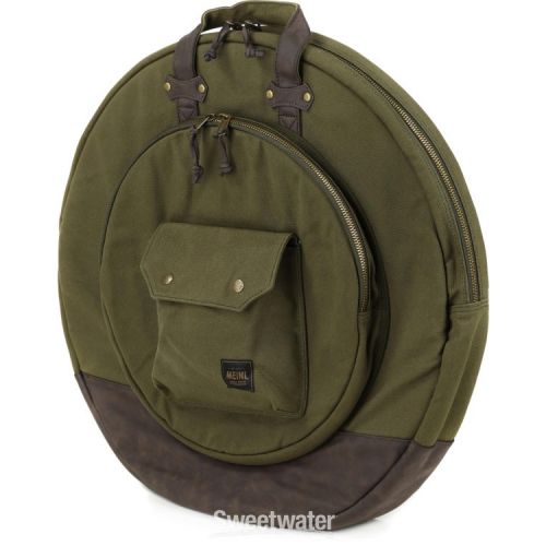  Meinl Cymbals Waxed Canvas Cymbal Bag - Green